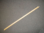 Top hold down strap reproduction fabricated as part of this project