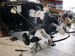Straightening the cowl and aligning door openings