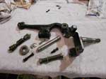Restored front axle support & related components