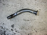 1953 Cadillac headpipes are covered with flex tubing insulators